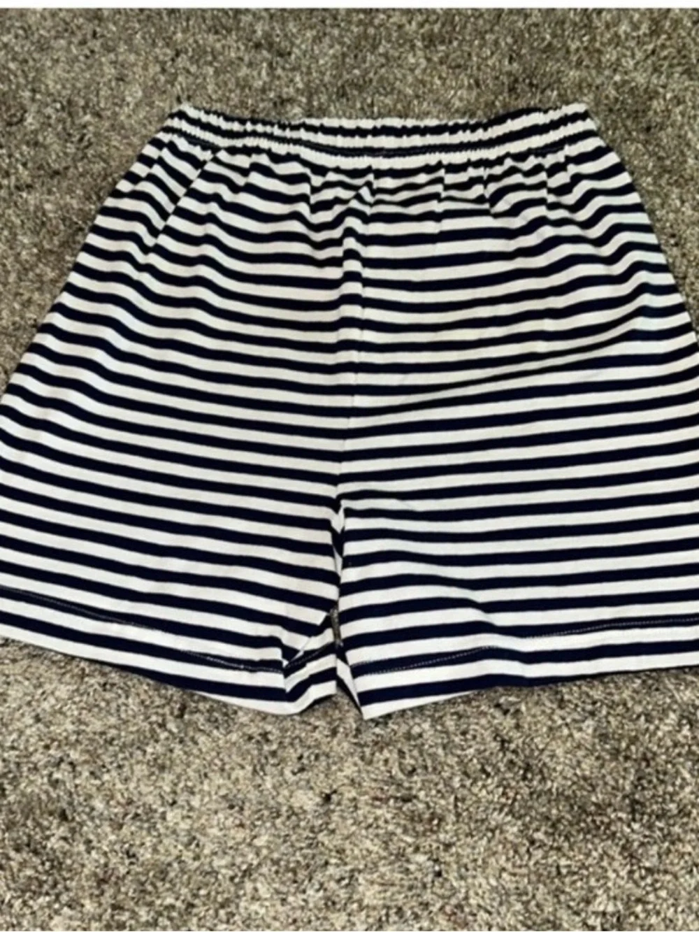 💐10 for $50 nWT Kids Navy Blue & White Striped One-Piece Set
